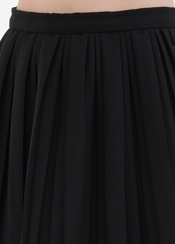 Черная кэжуал однотонная юбка Cos плиссе