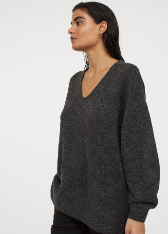 Темно-сірий пуловер демісезон,темно-сірий, H&M