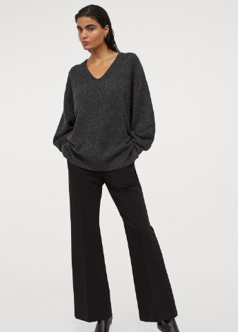 Темно-сірий пуловер демісезон,темно-сірий, H&M