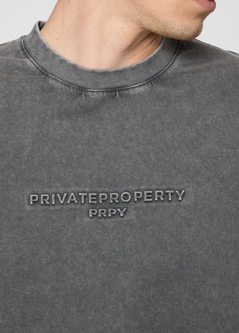 Темно-сіра футболка PRPY