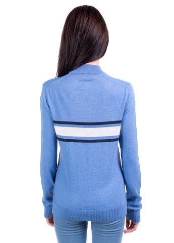 Голубой демисезонный свитер джемпер Viviami