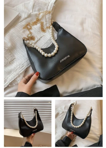 Жіночий чорний клатч з PU-шкіри Корона (252339010)