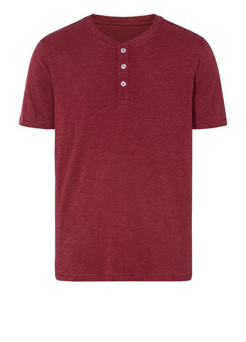 Бордова футболка Livergy