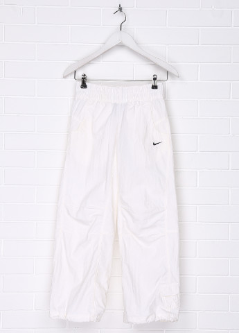 Молочные спортивные демисезонные брюки со средней талией Nike
