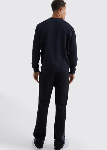 Чорний світшот Boohoo однотонний без декору (301194344)