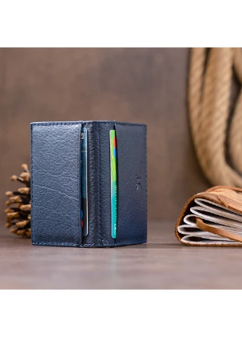 Жіночий шкіряний гаманець-візитниця 10х6,5х1 см st leather (252133834)