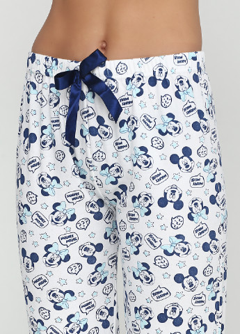 Світло-блакитний демісезонний комплект утепленный (лонгслив, брюки) Rinda Pijama