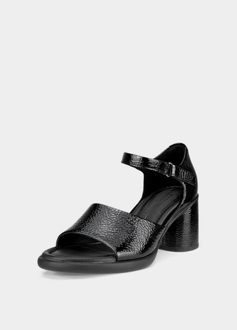 Черные босоножки Ecco с ремешком