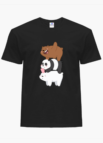 Футболка жіноча Вся правда про ведмедів (We Bare Bears) (8976-2643) XXL MobiPrint - (227212333)