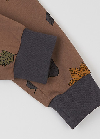 Коричнева всесезон піжама (світшот, штани) світшот + брюки ArDoMi