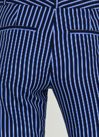 Темно-синие кэжуал летние прямые брюки Banana Republic