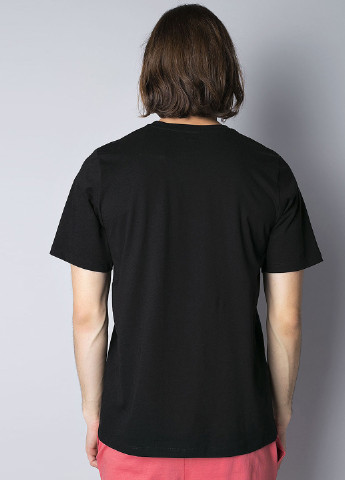 Черная футболка Homewear Mad
