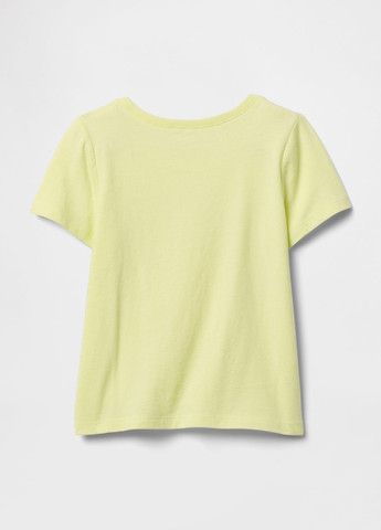 Жовтий літній комплект (футболка, шорти) Gap