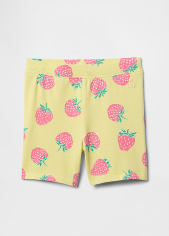 Жовтий літній комплект (футболка, шорти) Gap