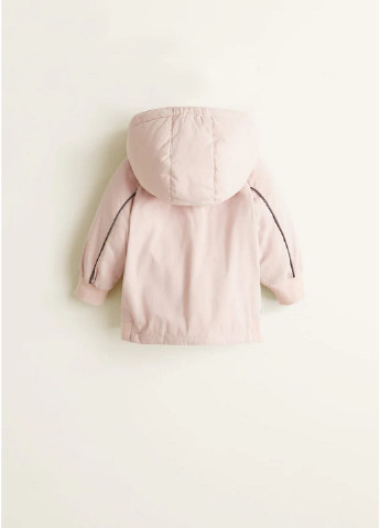 Розовая зимняя куртка Mango