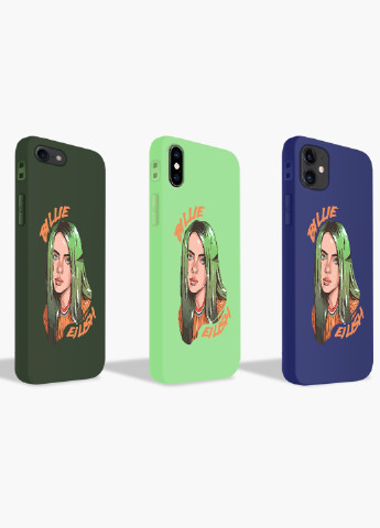 Чехол силиконовый Apple Iphone 6 Билли Айлиш (Billie Eilish) (6937-1599) MobiPrint (219517910)