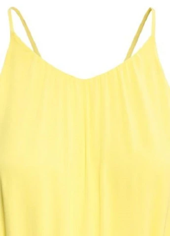 Жовтий кежуал сукня H&M однотонна