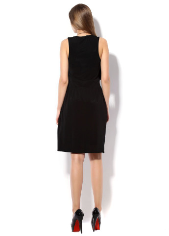 Черное кэжуал платье Moschino