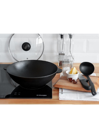 Сковорода-вок чугунная W-30-1 30 см Brizoll (253571685)