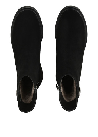 Зимние ботинки Blizzarini с пряжкой из натуральной замши