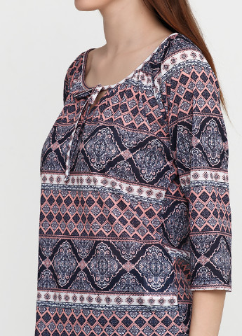Комбинированная демисезонная блуза Laura Torelli