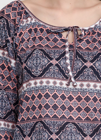 Комбинированная демисезонная блуза Laura Torelli