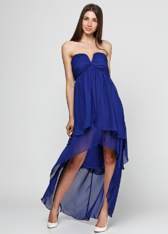 Синее коктейльное платье NLY EVE