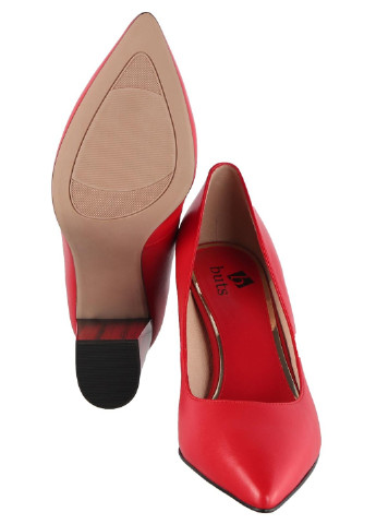 Женские туфли на каблуке 196211, Красный, 38, 2999860394719 Buts на высоком каблуке