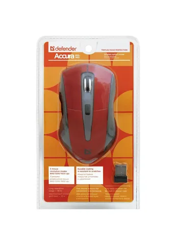 Мышка Accura MM-965 Red (52966) Defender (253546113)