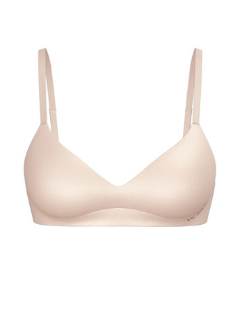 Бежевый демисезонный комплект (бюстгальтер, трусики) Victoria's Secret