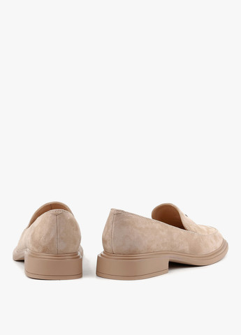 Le'BERDES Туфли лоферы бежевый з натуральная замша, украина — демисезон (286331386)
