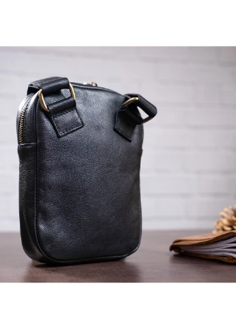 Чоловіча шкіряна сумка 20х14,5х4 см Shvigel (229459412)