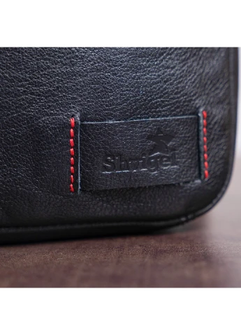 Чоловіча шкіряна сумка 20х14,5х4 см Shvigel (229459412)