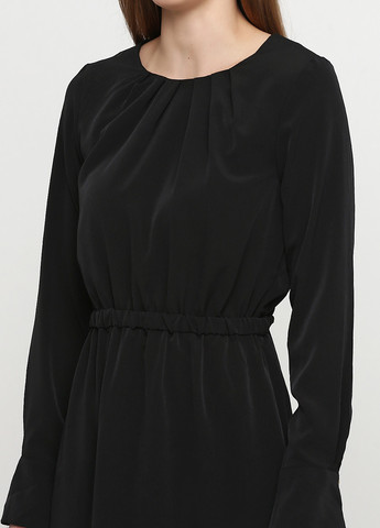 Черное кэжуал платье H&M однотонное