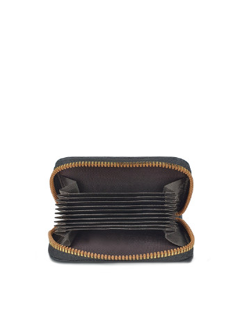 Черная женская визитнаца кожаная 7,5*11*2,5 Fashion (252037306)