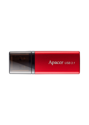 Флеш пам'ять USB AH25B 128GB USB 3.1 Red (AP128GAH25BR-1) Apacer флеш память usb apacer ah25b 128gb usb 3.1 red (ap128gah25br-1) (135165428)