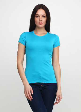 Голубая летняя футболка Ralph Lauren