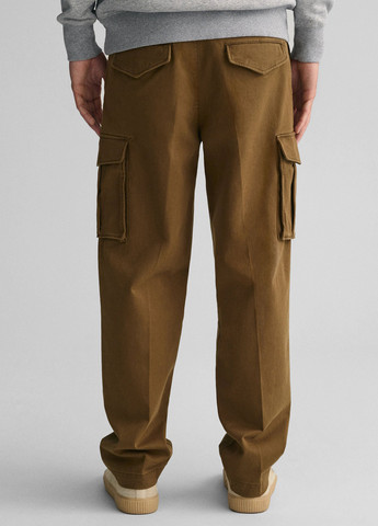 Песочные кэжуал демисезонные прямые брюки Gant
