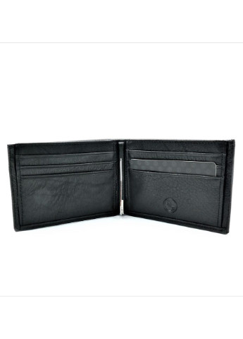 Чоловічий шкіряний гаманець-зажим 11 х 8 х 2,5 см Чорний wtro-168-24A Weatro (253696103)