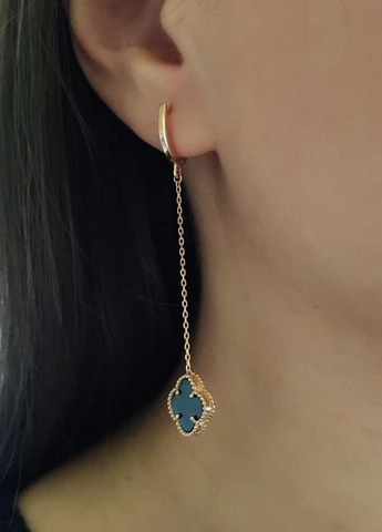 Сережки Golden Flame (259063920)