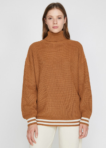 Светло-коричневый зимний свитер KOTON