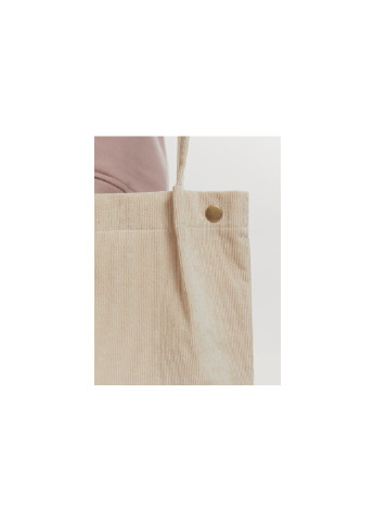 Сумка шоппер Экосумка женская тканевая вельветовая с длинными ручками Бежевая Berni Fashion 59052 (239496802)