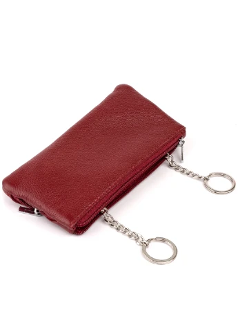 Жіночий шкіряний гаманець-ключниця 15,5х7х0,5 см st leather (252127209)