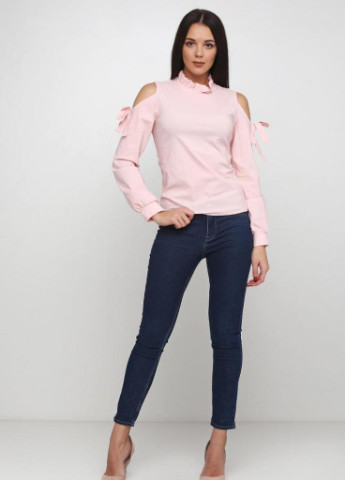 Розовая демисезонная женская блузка kosmo Podium