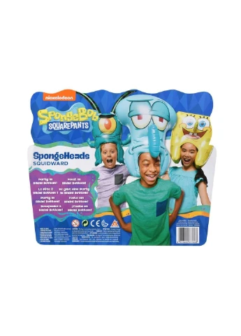 Фигурка SpongeHeads головной убор SpongeHeads Squidward Nickelodeon (252247305)
