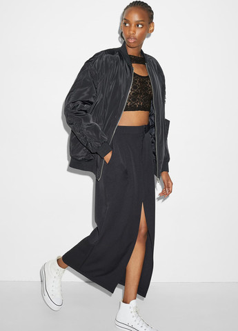 Чорний літній комплект (топ, болеро) C&A