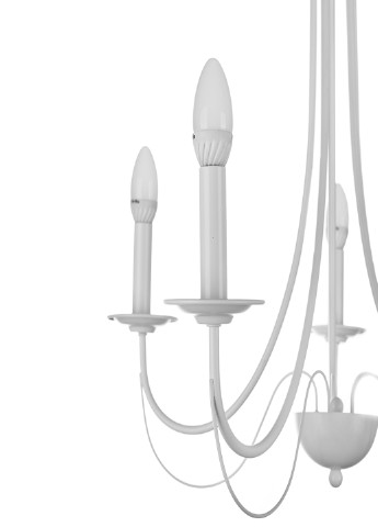 Люстра подвесная свеча BKL-590S/5 E14 WH Brille (220133456)