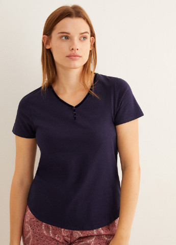 Темно-синяя всесезон футболка Women'secret