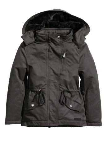 Чорна куртка демісезон,чорний, H&M