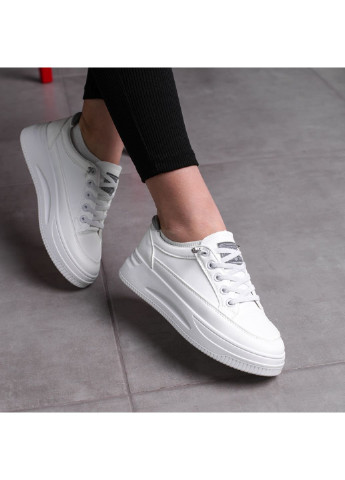 Білі осінні кросівки жіночі dusty 3566 40 25 см білий Fashion